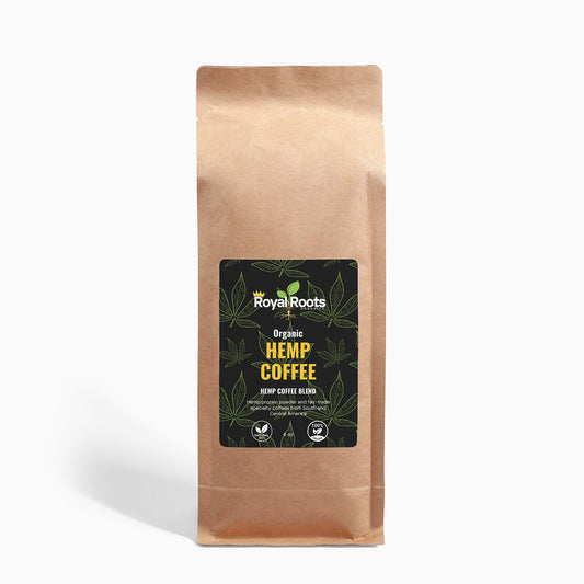 Hemp Coffee Blend - Medium Roast 16oz (100% Organic)