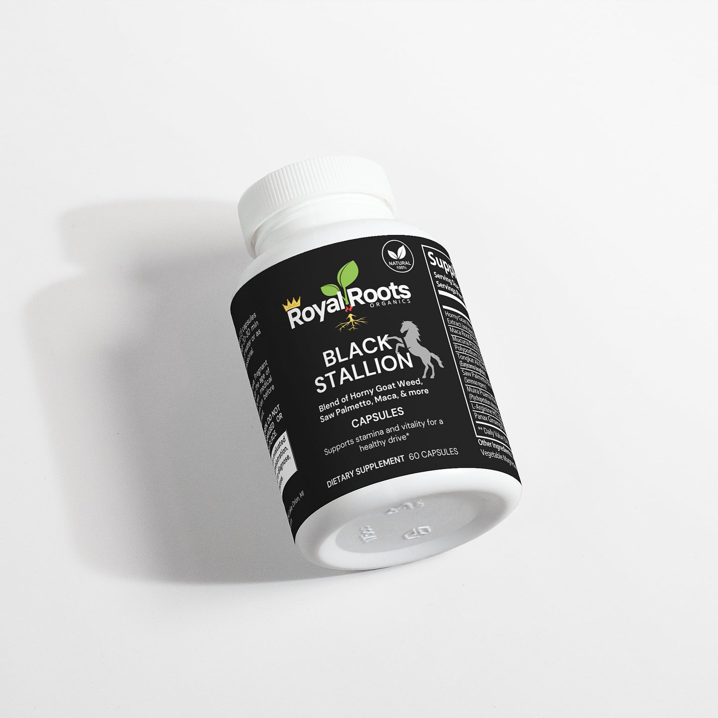 Black Stallion (100% Natural Herbal Blend for Stamina and Vitality)