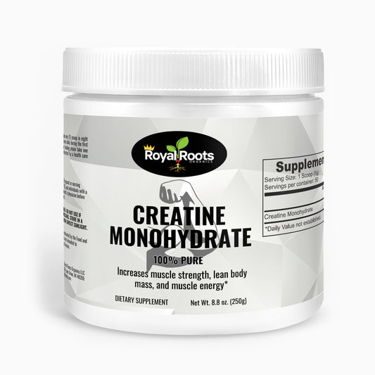 Creatine Monohydrate - 100% Pure (Supports and promotes exercise performance, focus, and muscle protein synthesis)