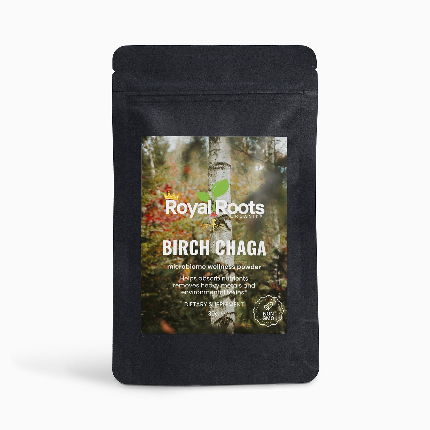 Birch Chaga Microbiome Wellness Powder - 60 Servings