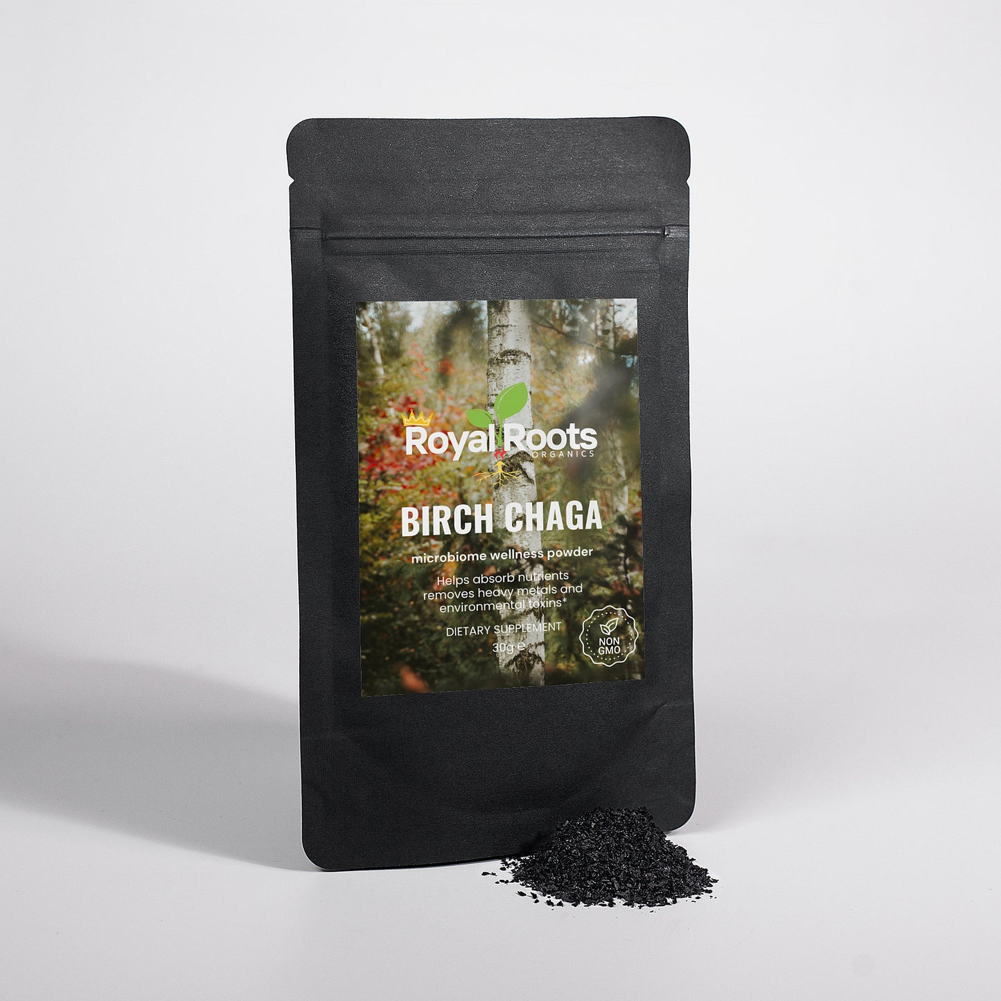 Birch Chaga Microbiome Wellness Powder - 60 Servings