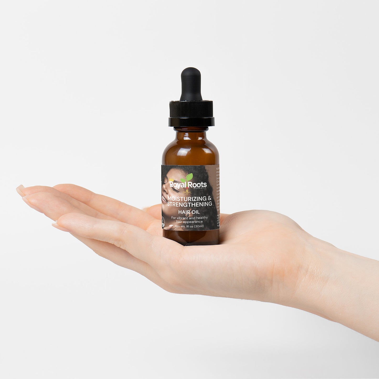 Moisturizing and Strengthening Hair Oil (Premium ingredients, including Sweet Almond Oil, Avocado Oil, Olive Fruit Oil, Carrot Seed Oil, and a special blend of Squalane and Keratin) Delivers intense nourishment for your hair.