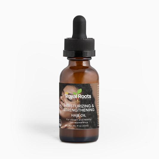 Moisturizing and Strengthening Hair Oil (Premium ingredients, including Sweet Almond Oil, Avocado Oil, Olive Fruit Oil, Carrot Seed Oil, and a special blend of Squalane and Keratin) Delivers intense nourishment for your hair.