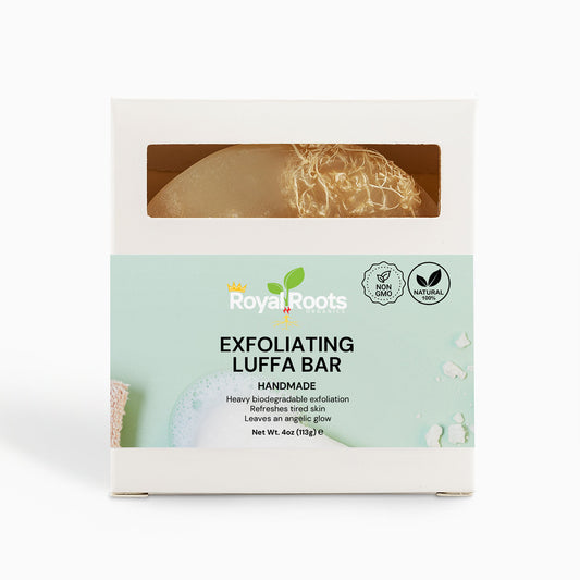 Exfoliating Luffa Bar  (Helps lift away dead skin cells, exfoliation, skin refreshment, and rejuvenation)