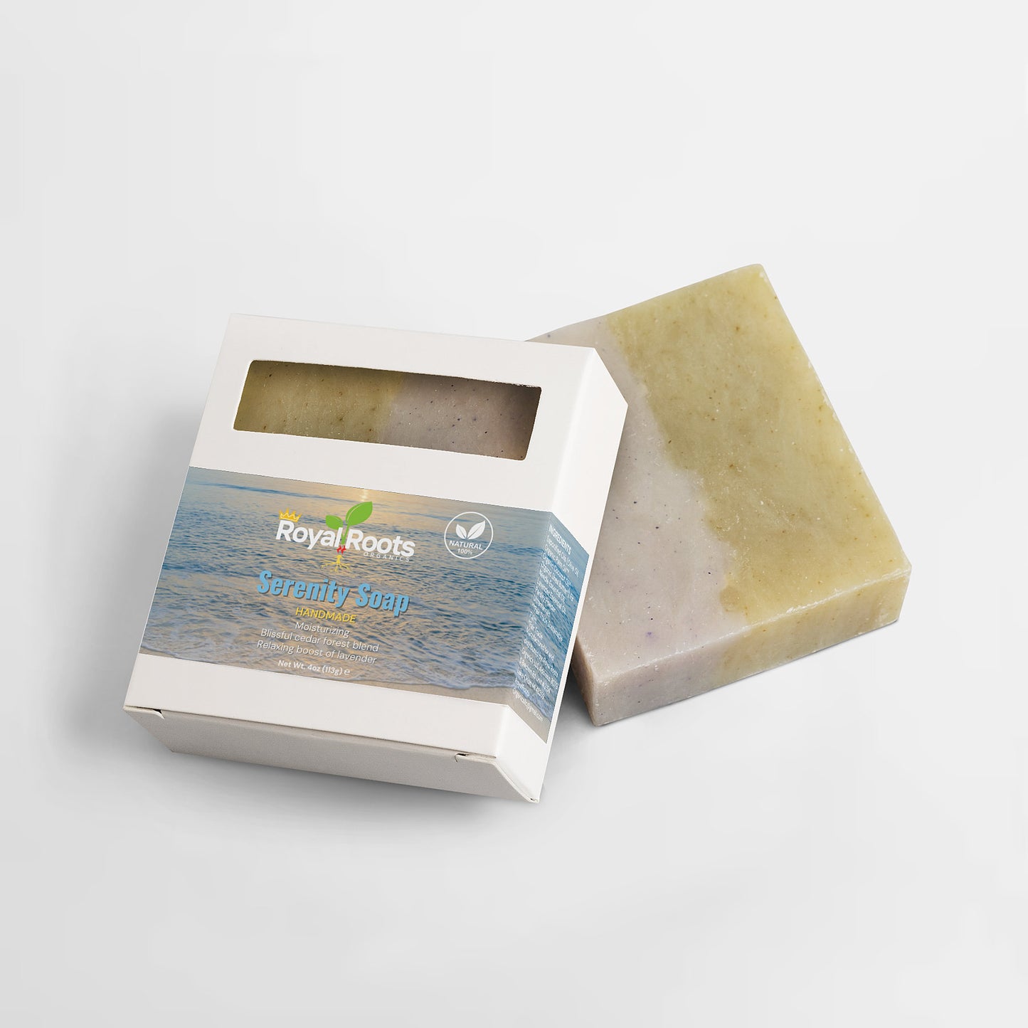 SerenitySuds - Soap for Inner Peace (Lavender's relaxing properties offer a gentle and soothing boost to your daily cleansing routine)