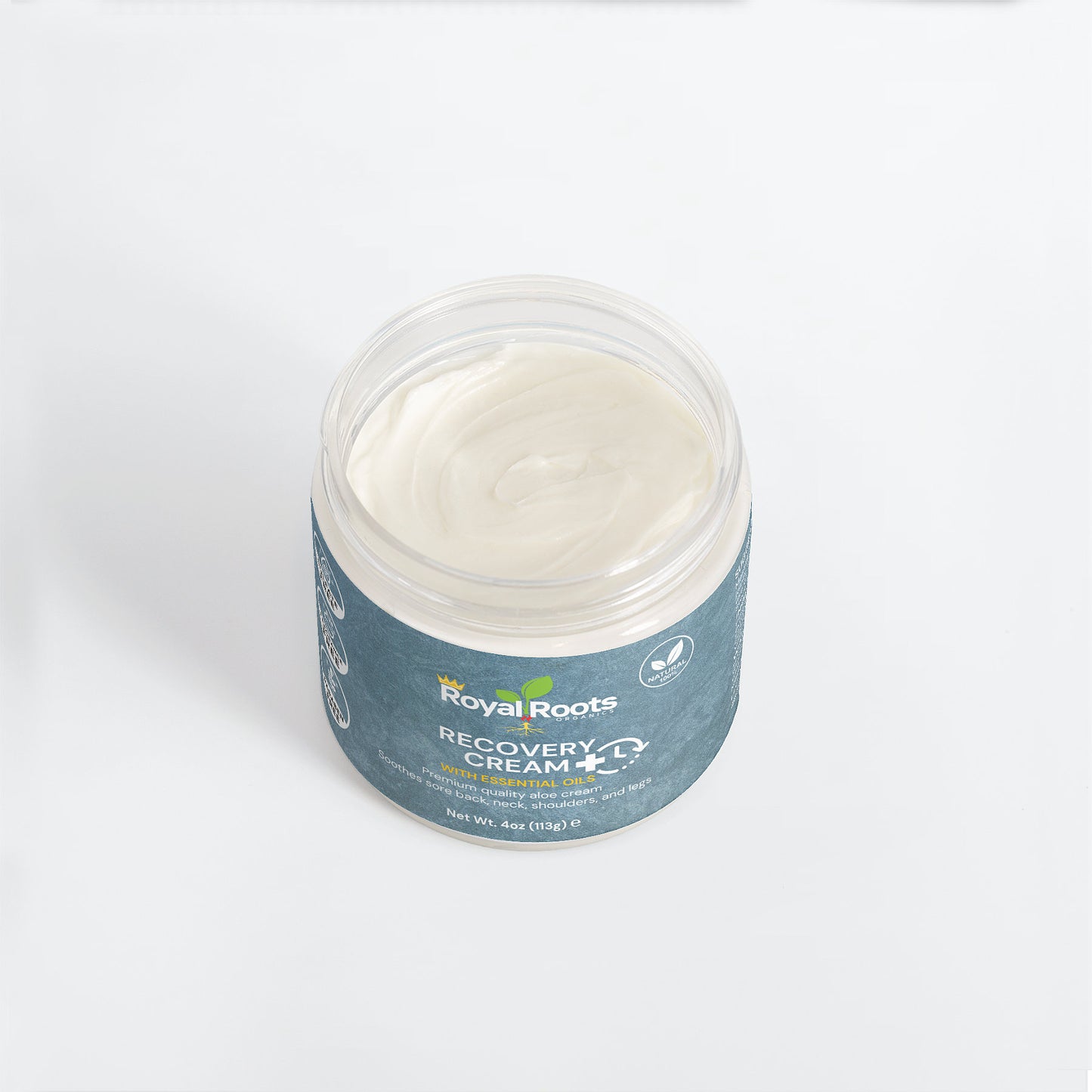 Natures Recovery Cream *Great for Massages* (Calms the body  made with aloe, grapeseed oil, and our essential oil blend to provide a silky, hydrating sensation for your skin)