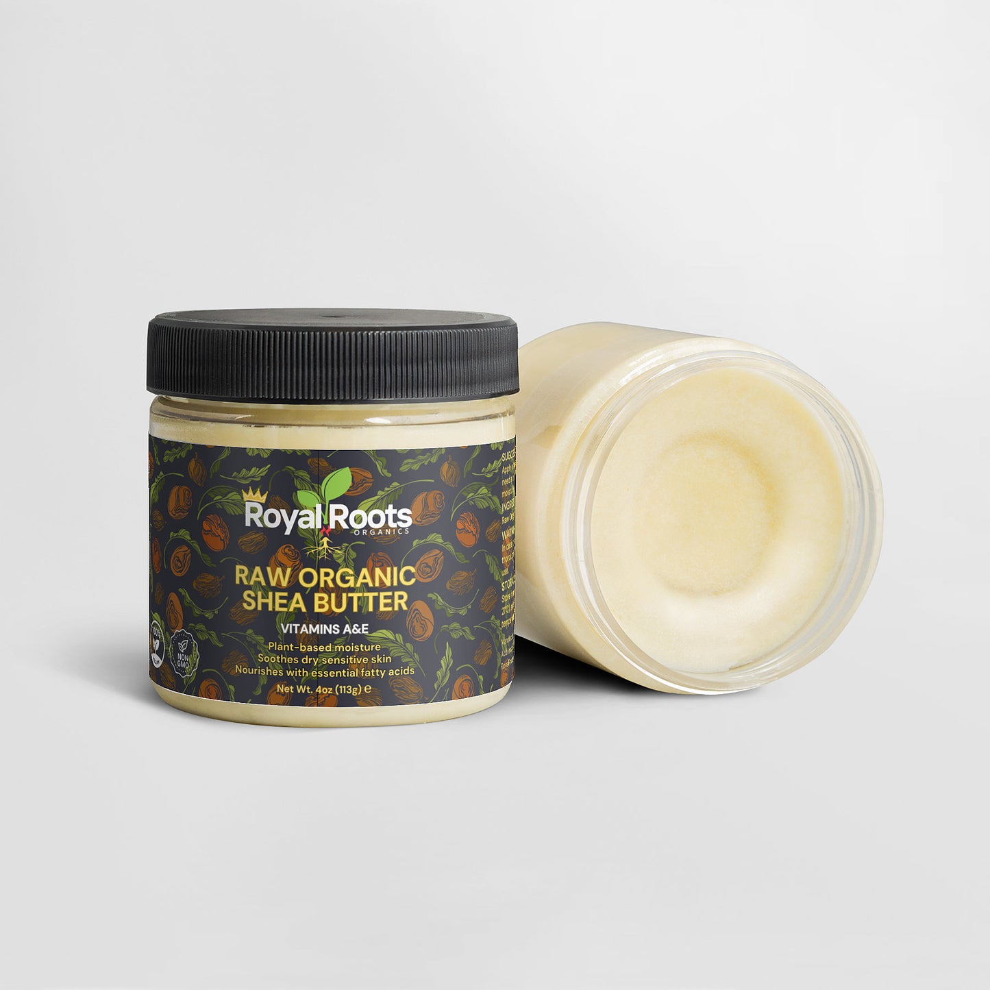 Raw Shea Butter (Plant-based moisturizer that delivers rich, intensive hydration to your skin, hair, and more) 100% Organic