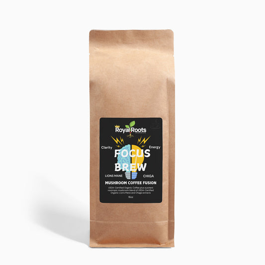 Mushroom Coffee Fusion - Lion’s Mane & Chaga 16oz