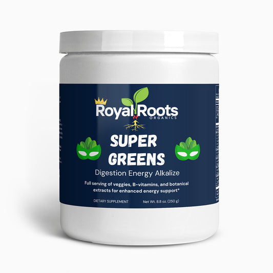 DAILY SUPER GREENS (full serving of veggies, superfoods, B-Vitamins, and botanical extracts designed to fuel the body)