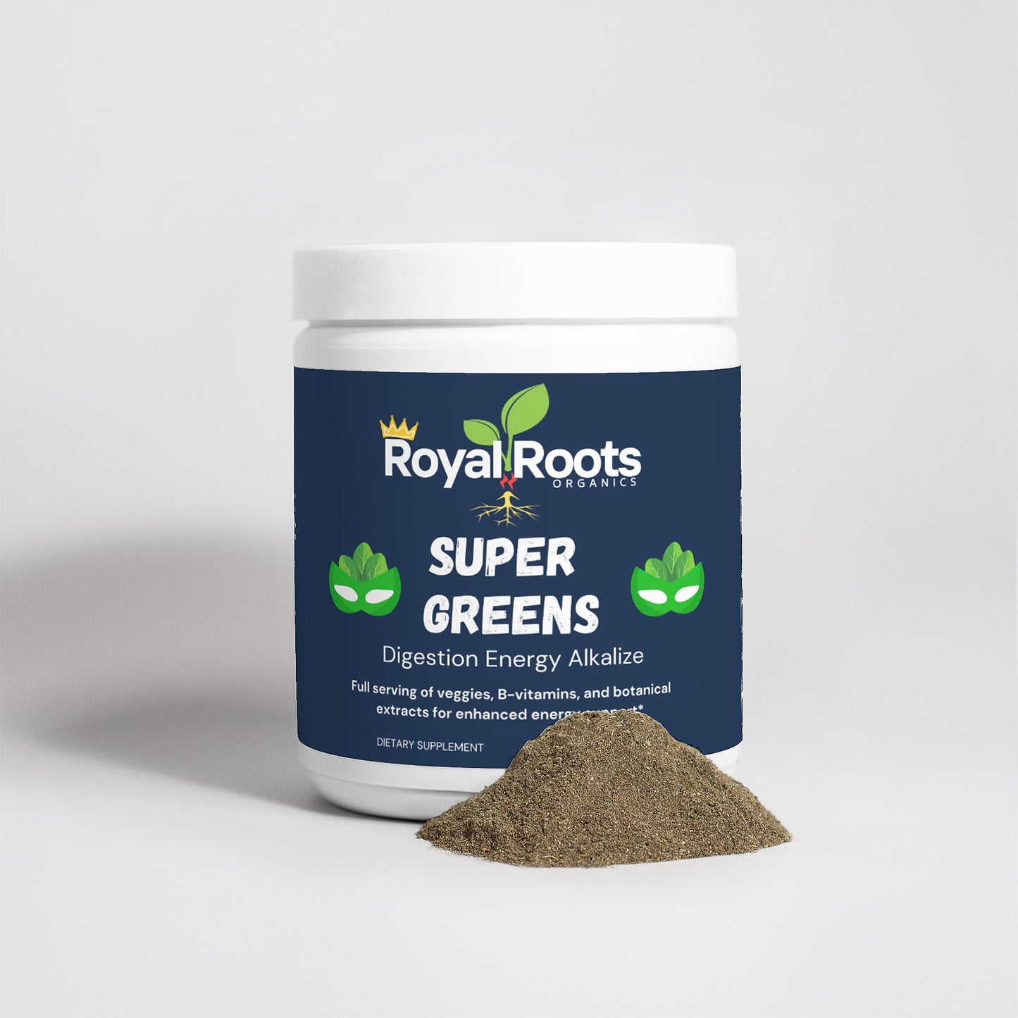 DAILY SUPER GREENS (full serving of veggies, superfoods, B-Vitamins, and botanical extracts designed to fuel the body)