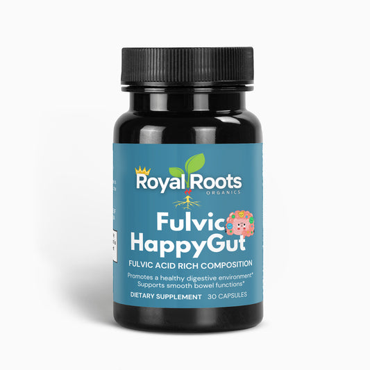 HappyGut (Natural Gut Wellness Capsules with Fulvic Acid supporting digestive health)