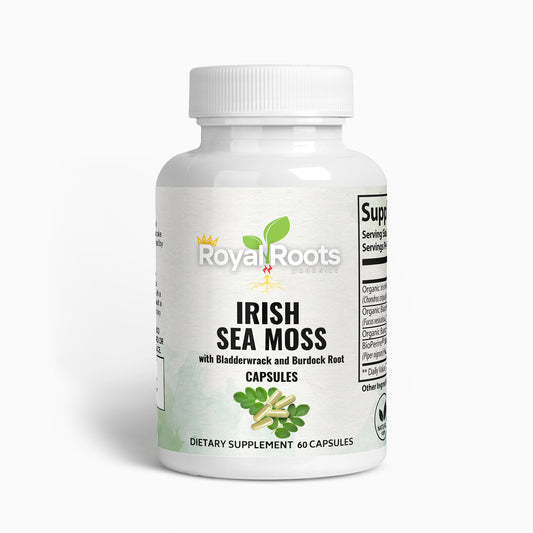 Irish Sea Moss (Provides 92/102 minerals the body needs, cleanses the blood and lymph system, supports thyroid, and boosts immunity)