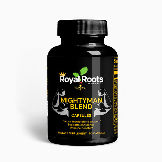 MightyMan Testosterone Boosting Blend (100% Natural)  Helps Increase strength, libido, and immune response